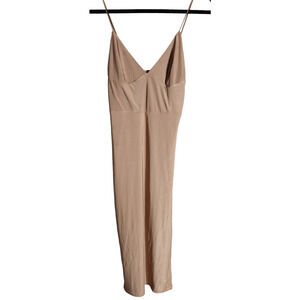 Womens Club L London Dress Size 10 Brown Smart/Evening Sheath Dress